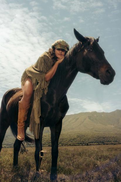 Inola Fringe Poncho